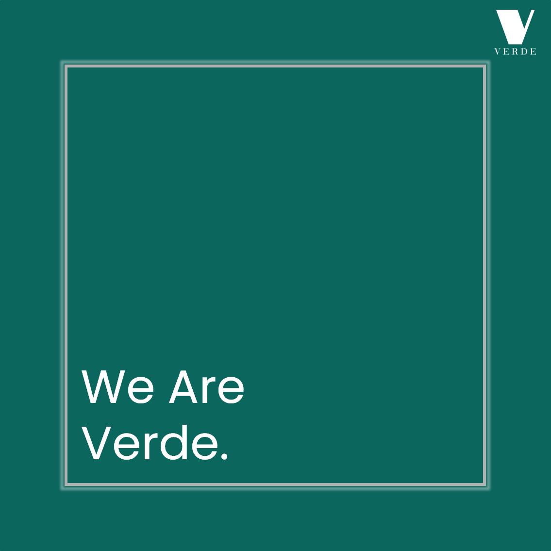We Are Verde: Commercial Refrigeration Solutions